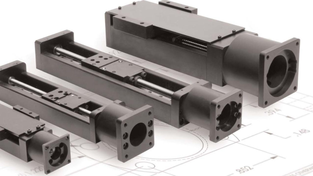 DelTron Ball Screw Actuators Linear Actuators