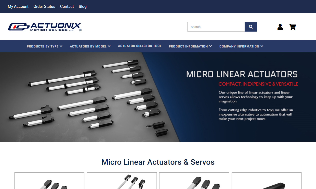 Actuonix Motion Devices Actuonix Motion Devices